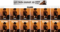 Desktop Screenshot of clashmusic.com